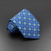 Gravata Geométrica Azul Sparka